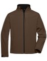 Heren Softshell Jas Daiber JN135 Bruin